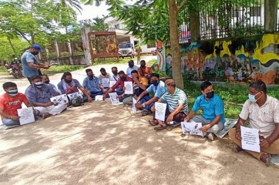 No arrest in Attack on Journalist Incident, Journalists protested at NCC PS No arrest in Attack on Journalist Incident, Journalists protested at NCC PS